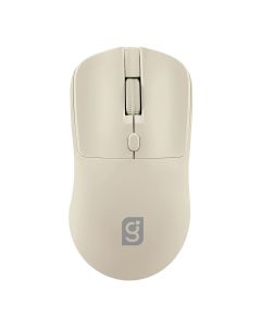 Mouse inalámbrico 2.4 GHz de 1,600 DPIS, beige