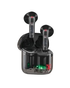 Audífonos True Wireless resistentes al agua, negro