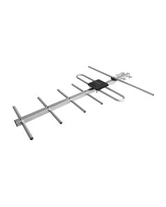 Antena aérea HDTV de 8 elementos 10 m, gris