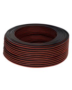 Cable bicolor de 18 AWG para sonido móvil con rollo 100 m