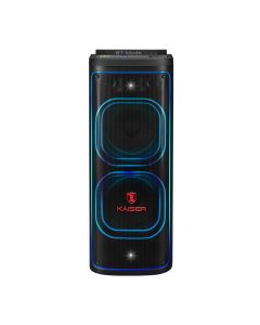 Bafle profesional 2x12" Bluetooth® 60,000 W PMPO con micrófono