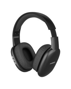 Audífonos de diadema recargables y con Bluetooth®, negro