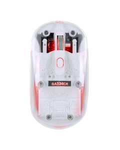 Mouse dual transparente Wireless y Bluetooth®