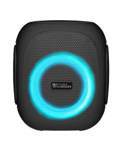 Bocina portátil recargable de 30 W RMS Negro