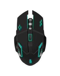 Mouse óptico inalámbrico - Negro