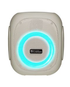 Bocina portátil recargable de 30 W RMS Gris