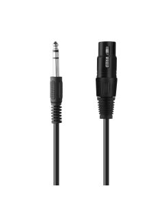 Extensión Jack Cannon® – plug monoaural 6.3 mm de 5 m
