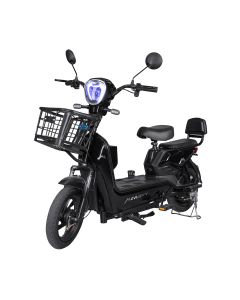 Bicicleta Eléctrica de 3 velocidades - Negro