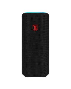 Bocina portátil de 2x2" recargable con reproductor FM