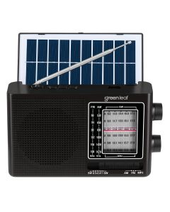 Bocina Radio de 3" con Panel Solar