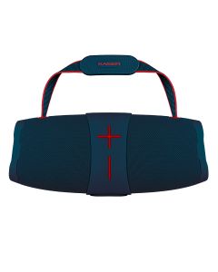 Bocina portátil recargable de 20 W RMS con IPX5 - Azul