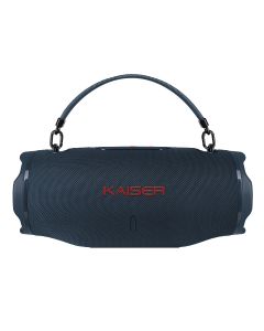 Bocina portátil recargable con IPX5 y potencia de 30 W RMS - Azul