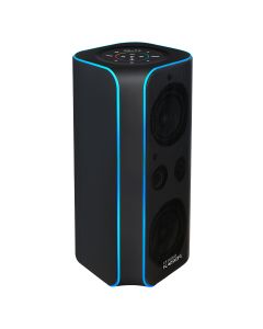 Bafle profesional portátil de 2 X 6.5" con 80 W RMS - Negro