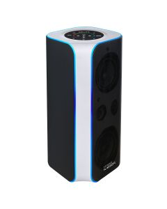 Bafle profesional portátil de 2 X 6.5" con 80 W RMS - Blanco
