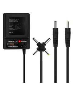 Eliminador de voltaje de 3 a 12 Vcc y 6 conectores 500MA