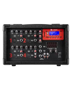 Consola amplificada 800 W PMPO/200 W RMS 4 canales con Bluetooth® 5.3