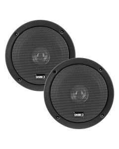 Juego de bocinas 6” con 1 vía 200 W PMPO / 15 W RM