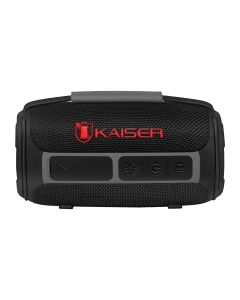 Bocina Bluetooth® portátil 2x2.5" 16 W RMS IPX5 recargable, negro