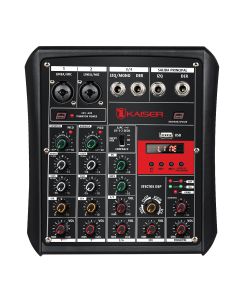 Mezcladora de audio Bluetooth® de 6 canales