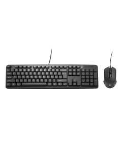 Kit de teclado y mouse alámbrico texturizado para PC/Mac