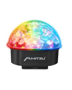 Luz led Bola Mágica RGB audio rítmica 5 W, azul