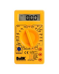 Multimetro digital con protección a sobrecargas