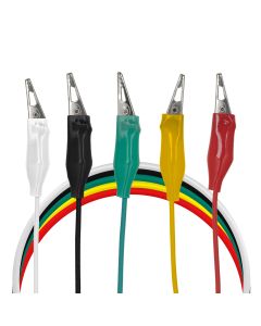 Juego de caimanes eléctricos niquelados