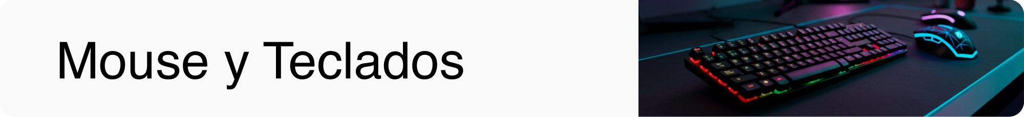 Mouse y teclados