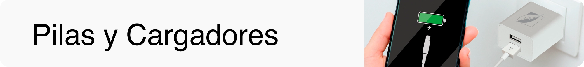 Pilas y cargadores