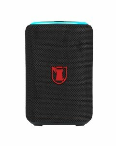 Bocina portátil recargable con reproductor FM Negro con Radio FM