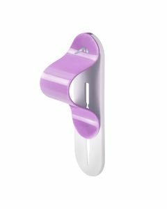Soporte universal para celular con pegamento, morado