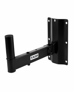 Stand para pared con codo de movimiento para bafle, negro