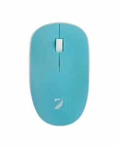 Mouse óptico inalámbrico 2.4 G, 3 botones y scroll, azul