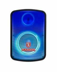 Bafle de 15” 25,000 W PMPO, micrófono, tripié y control