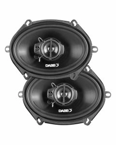 Juego de bocinas automotriz 5 x 7” con 3 canales