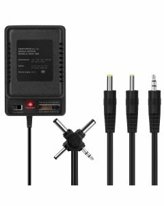 Eliminador múltiple salida 1.5 a 12 Vcc 1000MA, 7 conectores