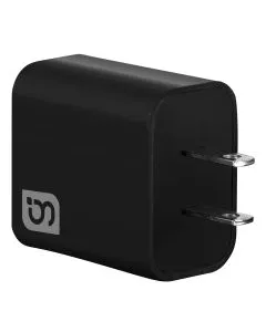 Cargador con puerto tipo C carga ultra rápida 3.1 A, negro