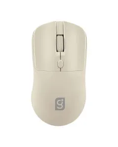 Mouse inalámbrico 2.4 GHz de 1,600 DPIS, beige