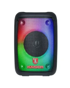Bafle recargable 4" de 3,000 W PMPO con ranura para celular