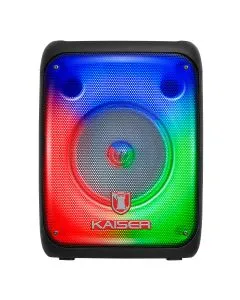 Bafle de 8" recargable 6,500 W PMPO Ranura para celular