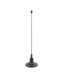 Antena mini con base imantada 1 m conexión coaxial, negro