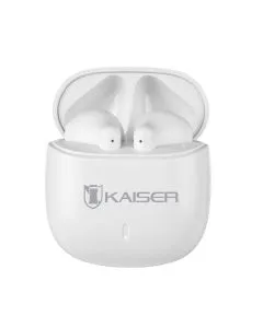 Audífonos True Wireless con batería recargable, blanco