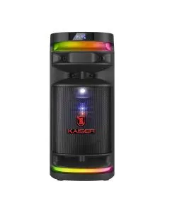 Bafle profesional 12” de 40,000 W PMPO con micrófono
