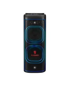 Bafle profesional 2x12" Bluetooth® 60,000 W PMPO con micrófono