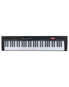 Teclado musical con metrónomo de 61 teclas luminosas