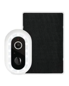 Cámara WI-FI con panel solar y batería recargable