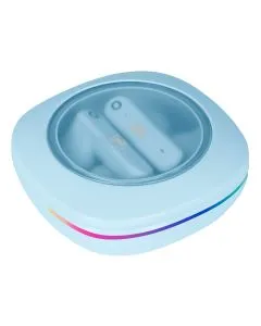 Audífonos True Wireless con luz Led rainbow - Azules