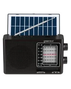 Bocina Radio de 3" con Panel Solar