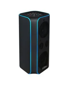 Bafle profesional portátil de 2 X 6.5" con 80 W RMS - Negro