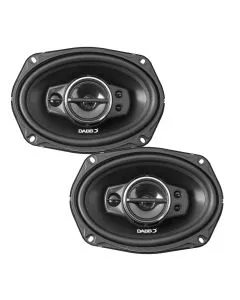 Juego de bocinas 6 X 9” con 5 vías 500 W PMPO / 80 W RMS